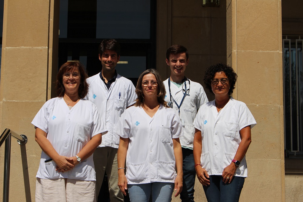 L'equip de reumatòlegs dels hospitals Santa Caterina i Trueta.