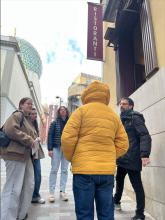 Equip de professionals amb un usuari 