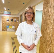 La doctora Navarro al CAP de Cassà de la Selva