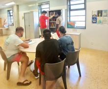 Taller de lectura a la UIC de Puig de les Basses