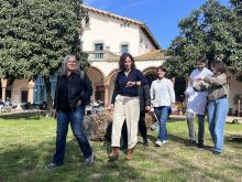 Professionals caminant