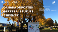 Portada del programa de les jornades de portes obertes als futurs residents