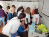 Professionals durant un moment del joc