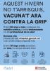 Cartell de campanya de la grip 2021